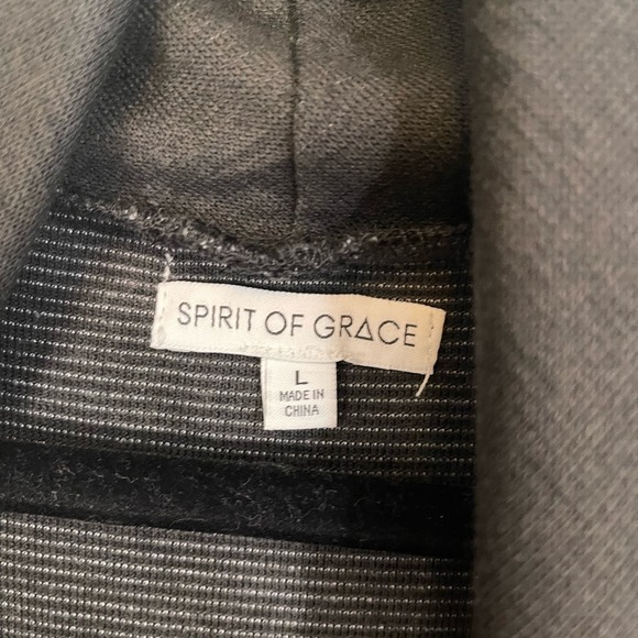 SPIRIT OF GRACE Dress Womens L Mini Cowl Neck Sleeveless Stretch Black NWT - Picture 6 of 9